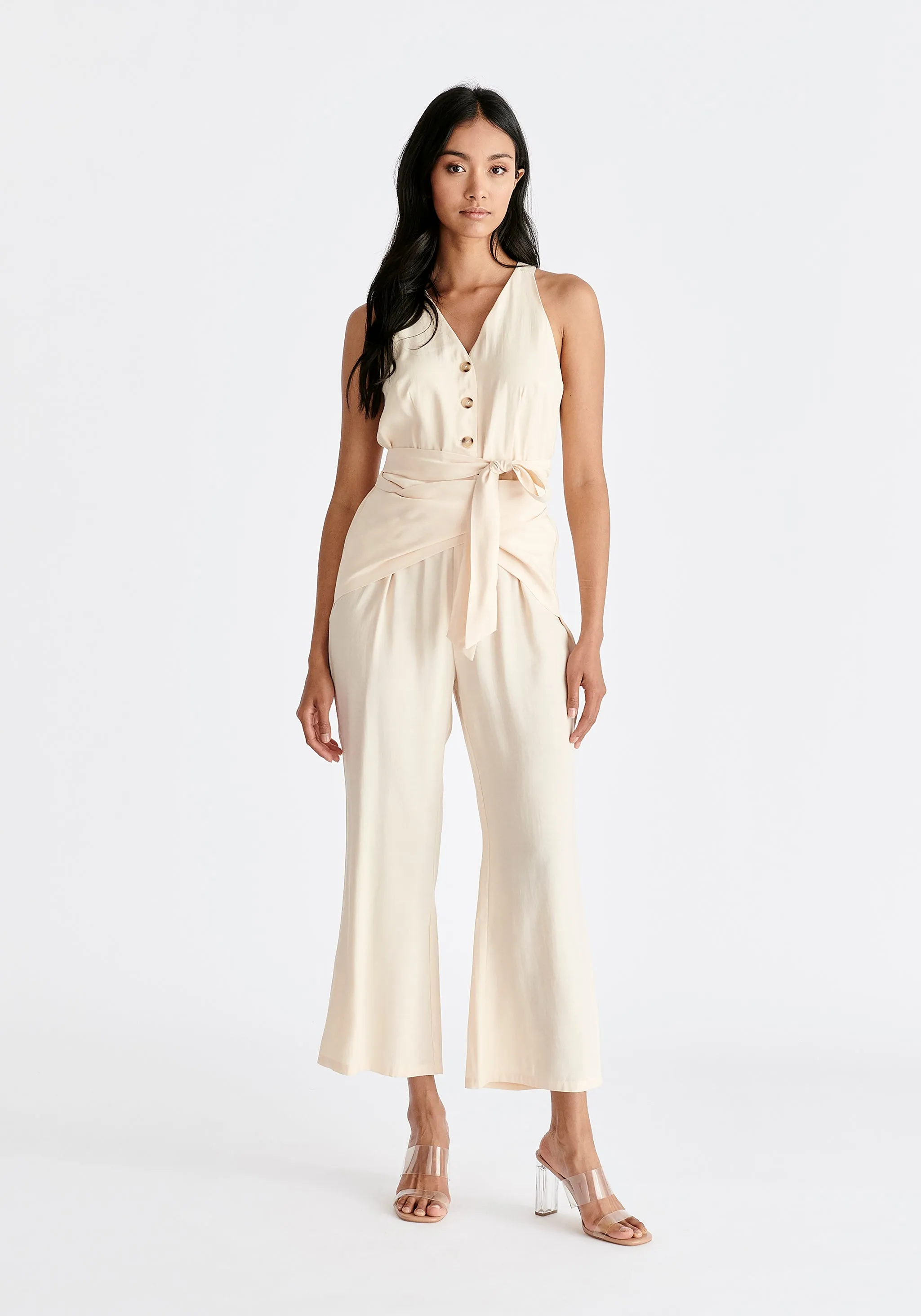 Waist Tie Jumpsuit