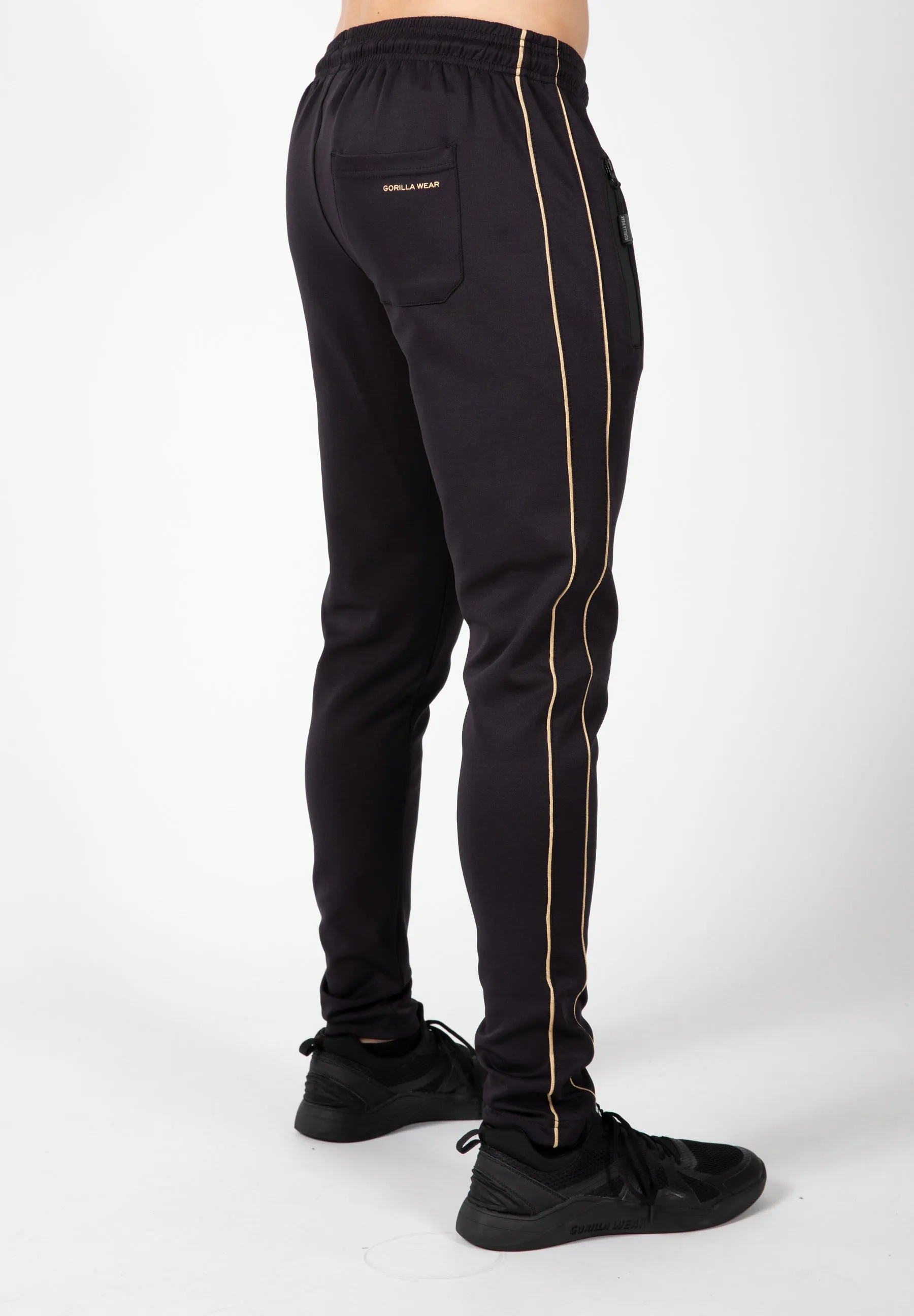 Wenden Track Pants - Black/Gold