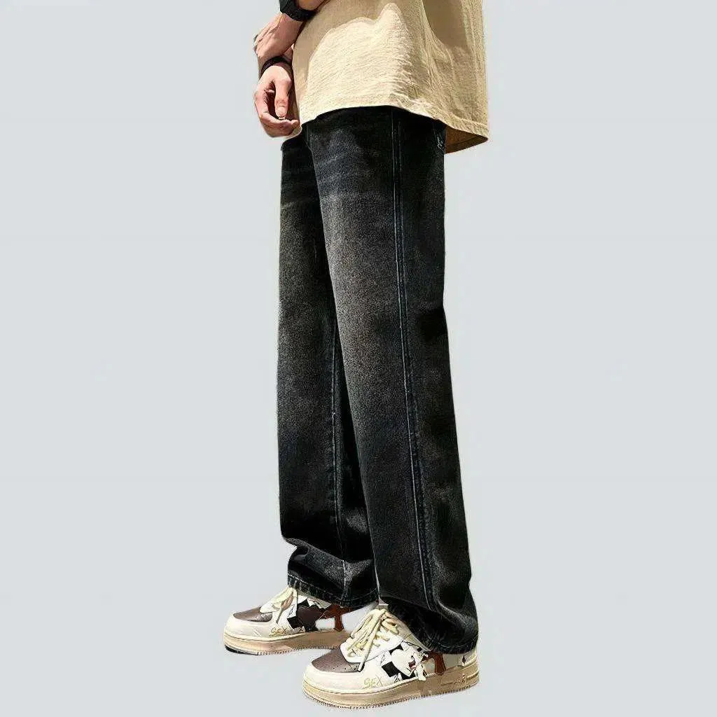 Whiskered street jeans
 for men