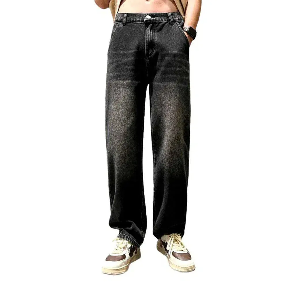 Whiskered street jeans
 for men