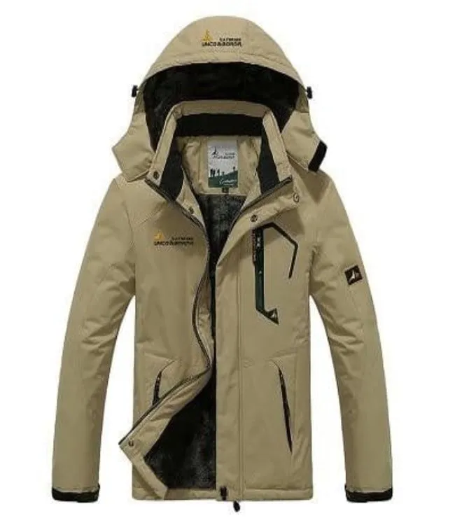 Winter Inner Fleece Waterproof Jacket