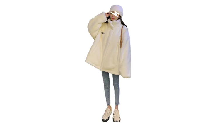 Winter New Korean Imitation Lamb Wool Coat