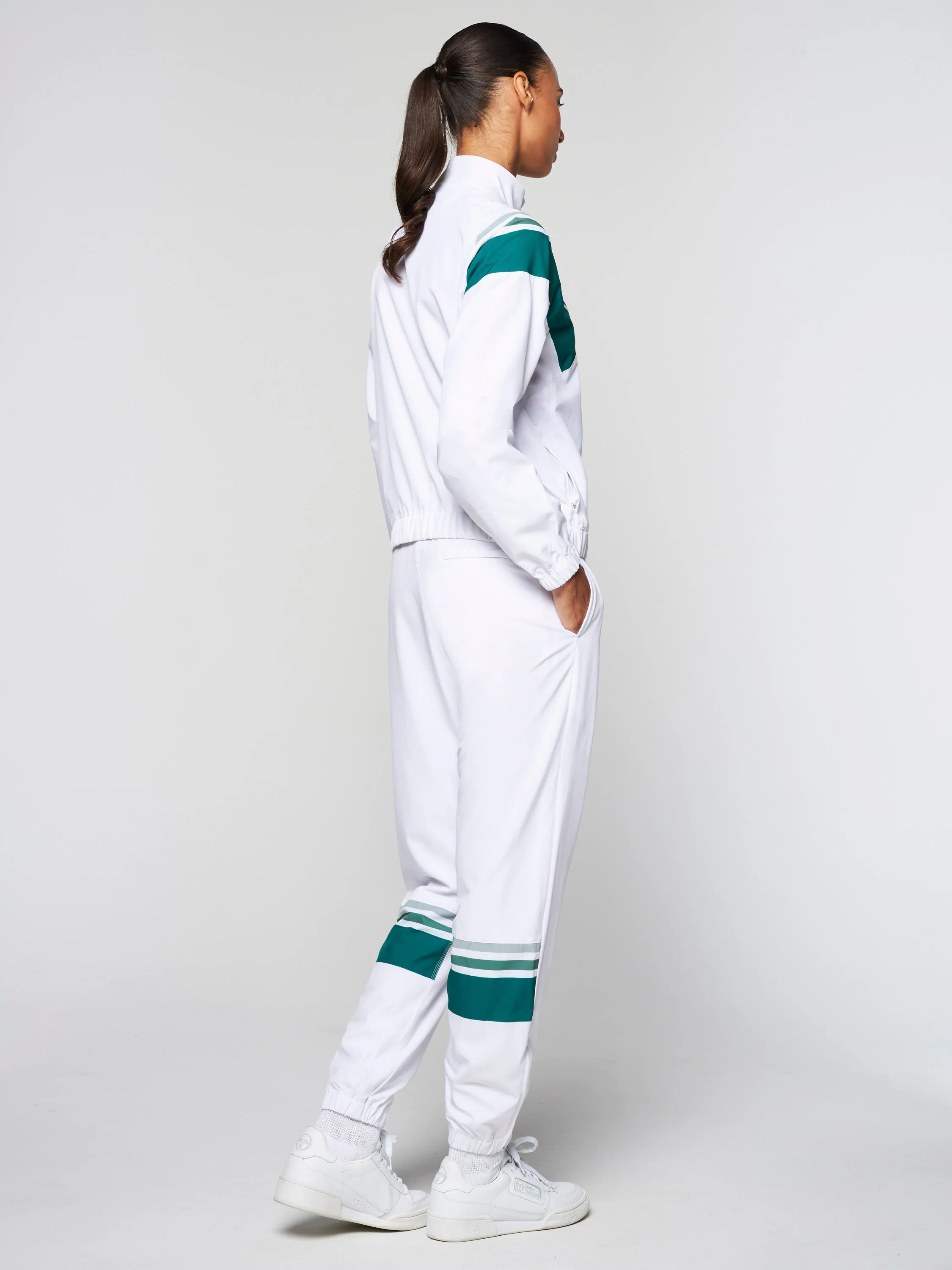 Women's Monza Tennis Pant- Brilliant White