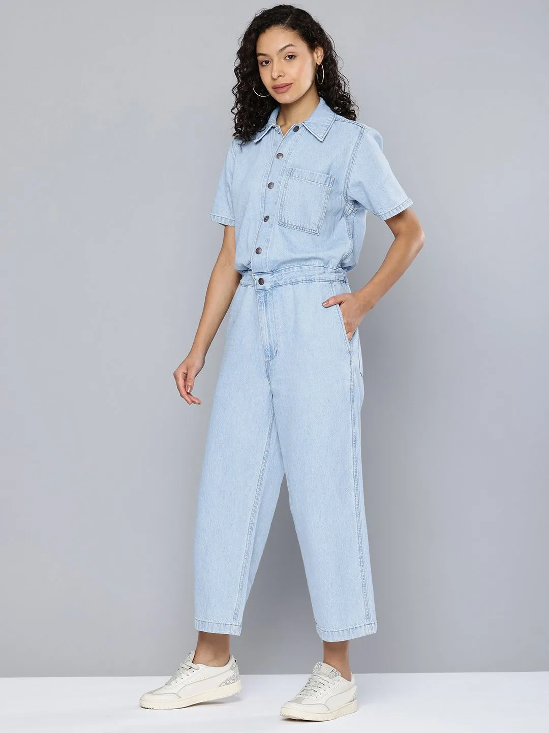 Women's Solid Jumpsuit